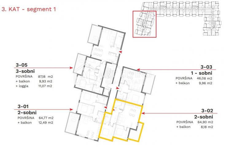 Istrien, Umag - moderne Zweizimmerwohnung in einem Neubau in attraktiver Lage