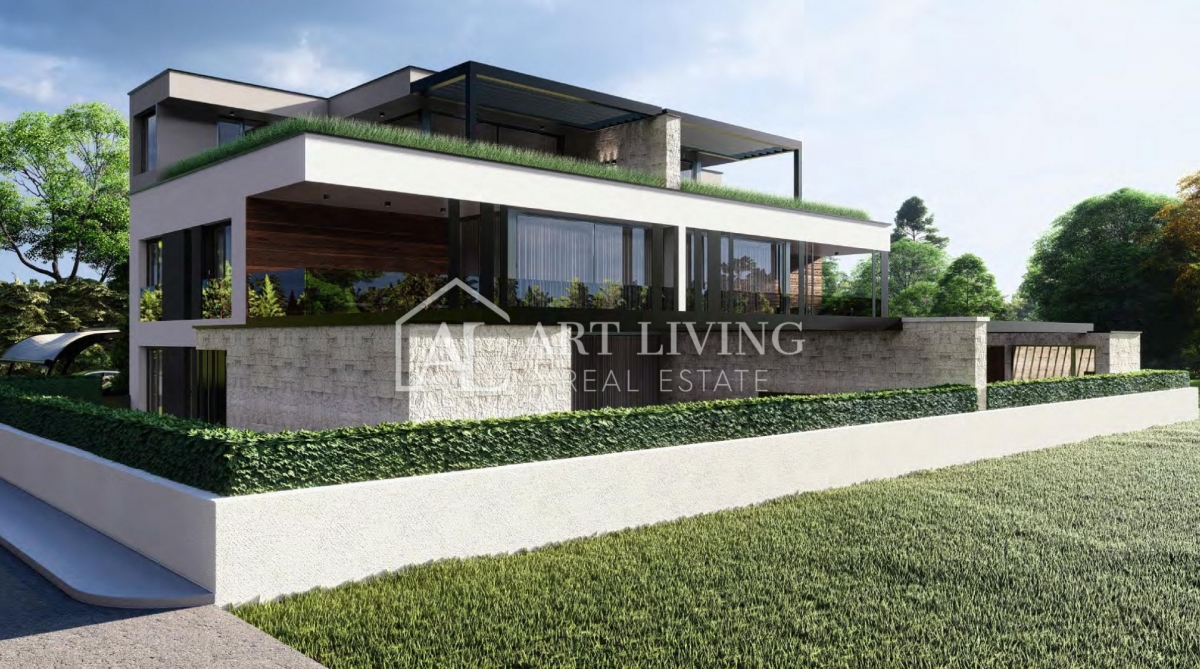 Istria, Poreč, surroundings - luxurious modern apartment with pool - NEW CONSTRUCTION