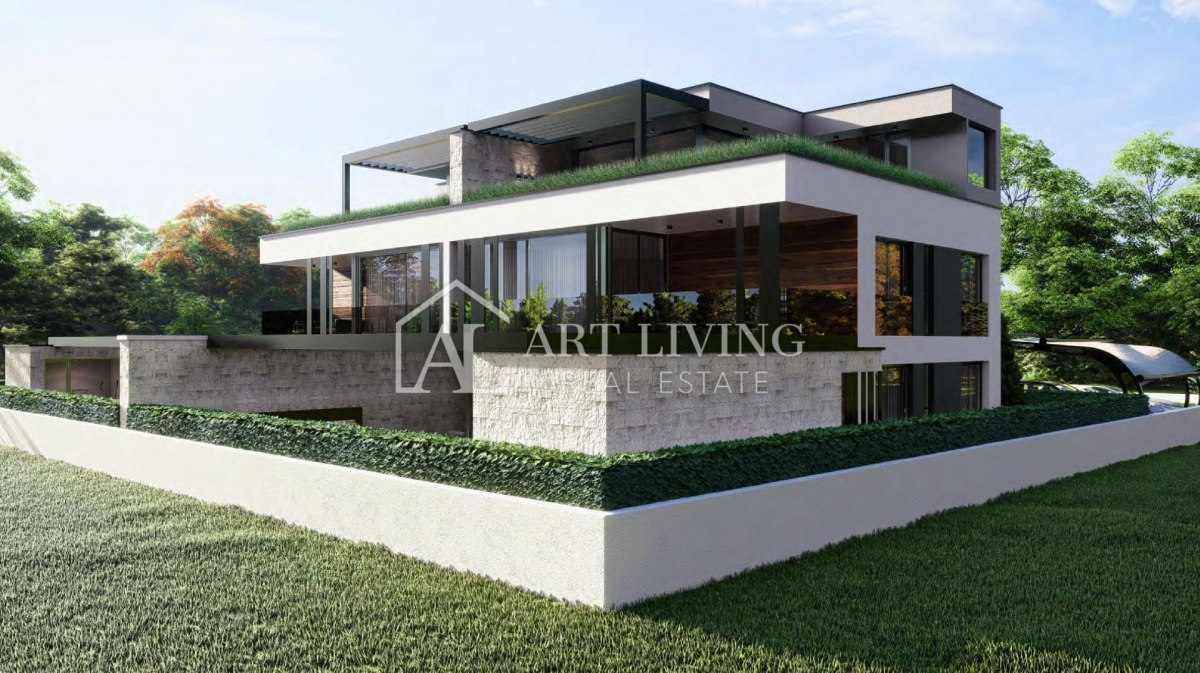 Istria, Poreč, surroundings - luxurious modern apartment with pool - NEW CONSTRUCTION