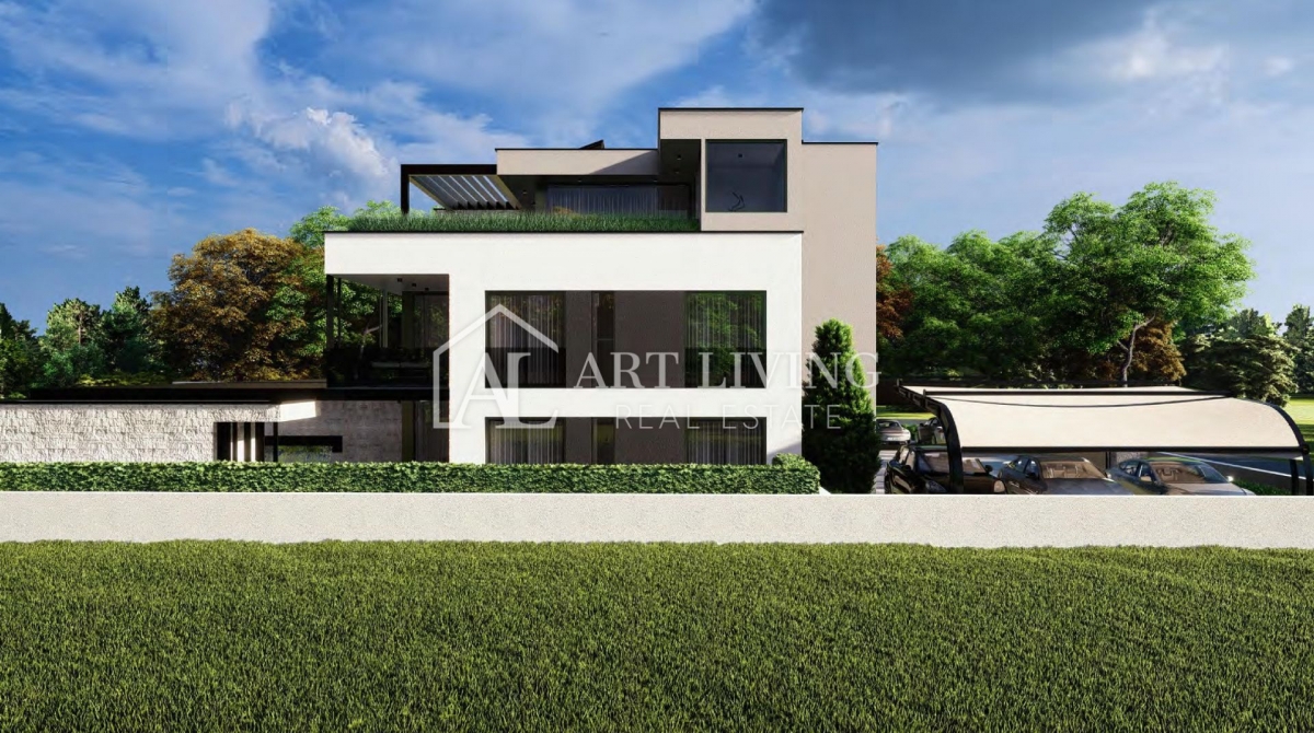 Istria, Poreč, surroundings - luxurious modern apartment with pool - NEW CONSTRUCTION