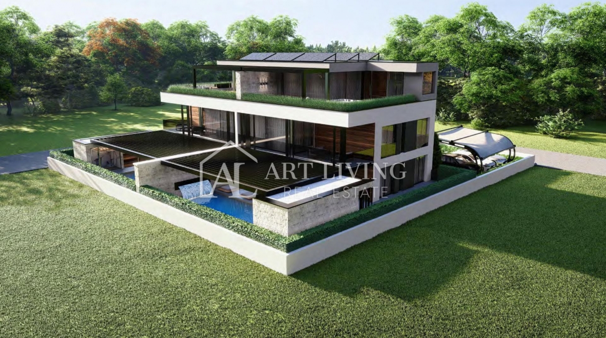 Istria, Poreč, surroundings - luxurious modern apartment with pool - NEW CONSTRUCTION