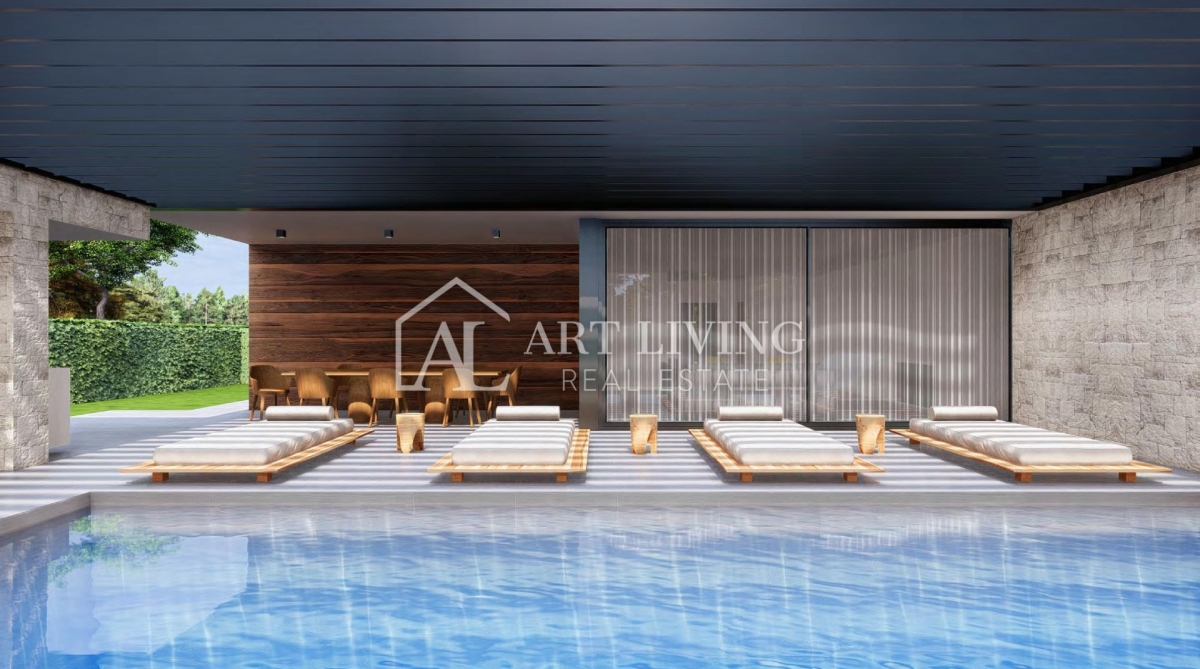 Istria, Poreč, surroundings - luxurious modern apartment with pool - NEW CONSTRUCTION