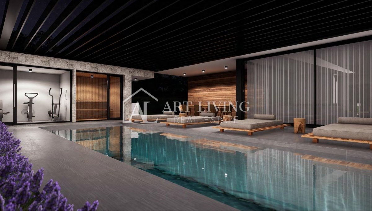 Istria, Poreč, surroundings - luxurious modern apartment with pool - NEW CONSTRUCTION