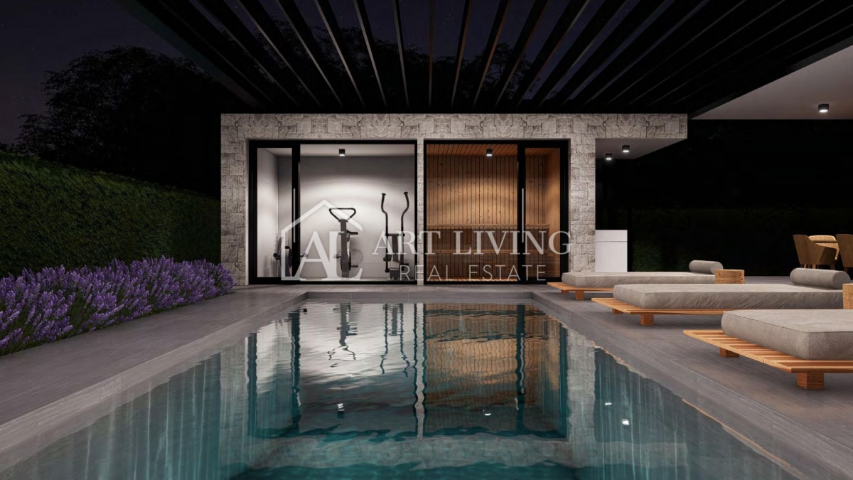 Istria, Poreč, surroundings - luxurious modern apartment with pool - NEW CONSTRUCTION