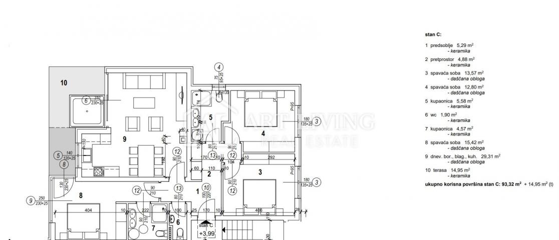 Istrien, Poreč, Umgebung - moderne Wohnung im Erdgeschoss mit privatem Pool