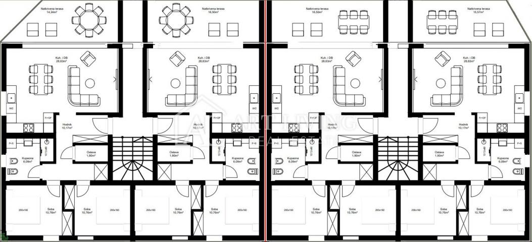 Istrien, Poreč, Umgebung - moderne Wohnung in einem Neubau in ruhiger Lage