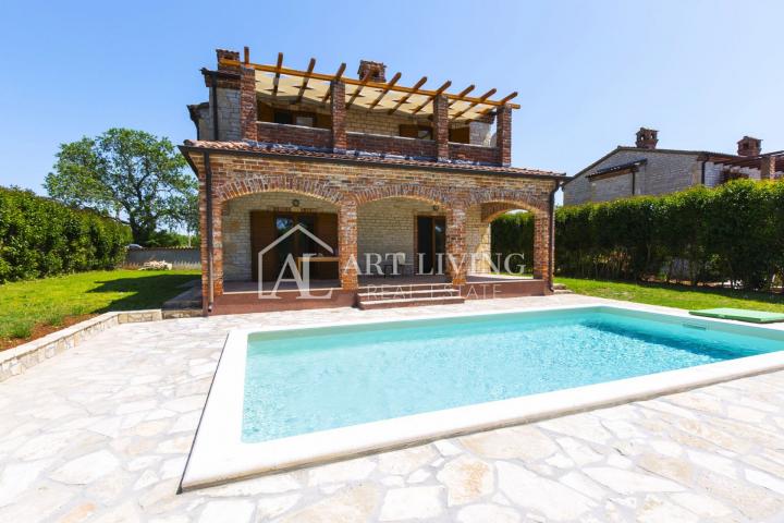 Istria, Vodnjan - surroundings, Stone villa with swimming pool in the heart of Istria