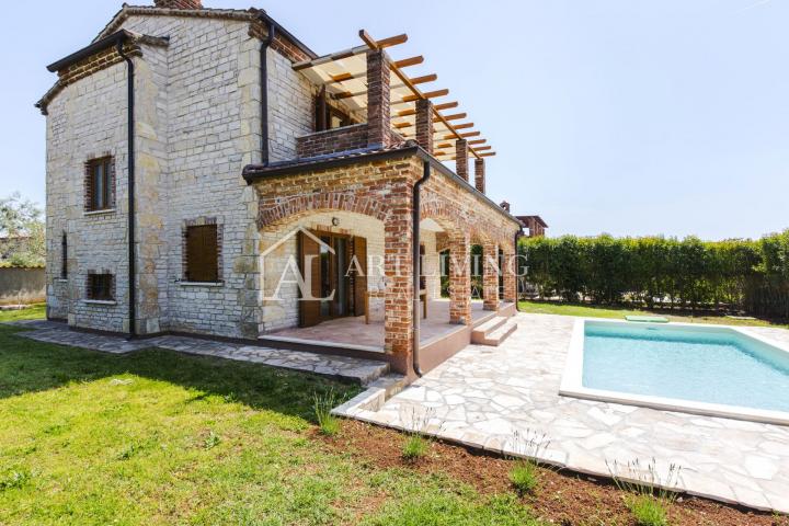 Istria, Vodnjan - surroundings, Stone villa with swimming pool in the heart of Istria