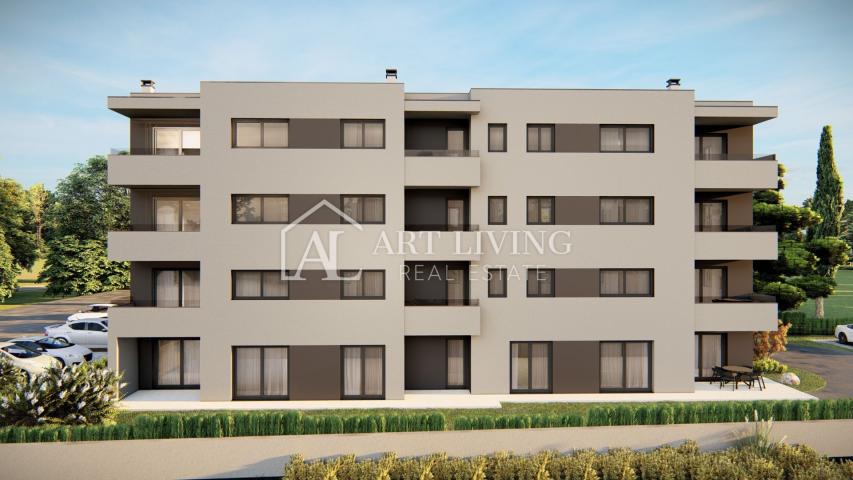 Istria, Poreč, surroundings - three-room apartment in a new building in a great location