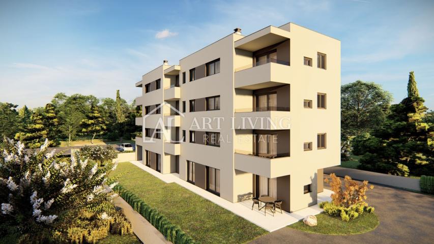 Istria, Poreč, surroundings - three-room apartment in a new building in a great location