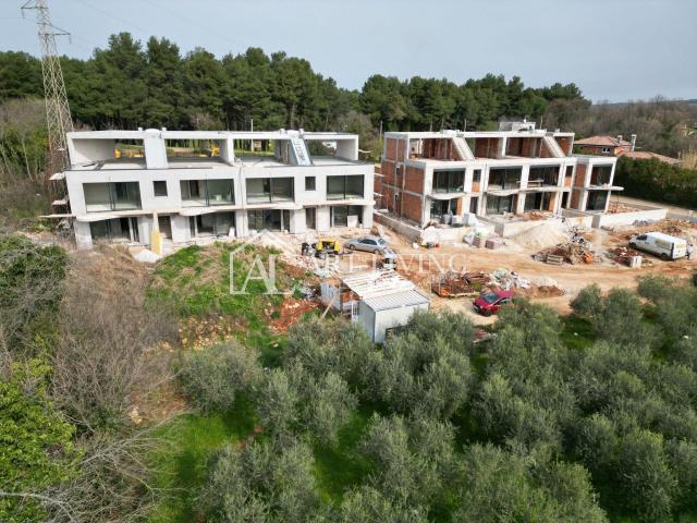 Istrien, Poreč, Umgebung - moderne attraktive Wohnung mit Dachterrasse - NEUBAU