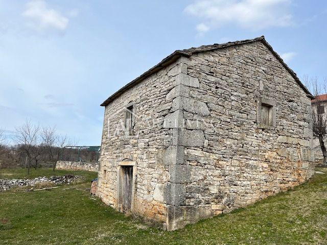 Istria, Oprtalj, surroundings - autochthonous Istrian stone house for renovation