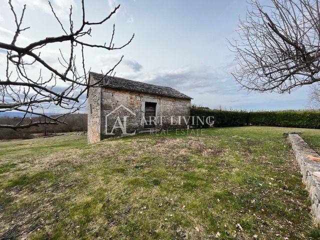 Istria, Oprtalj, surroundings - autochthonous Istrian stone house for renovation