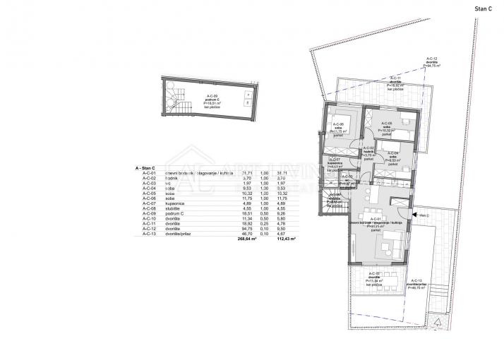 Istrien, Poreč - moderne Wohnung im Erdgeschoss bei TOP!!! Standort