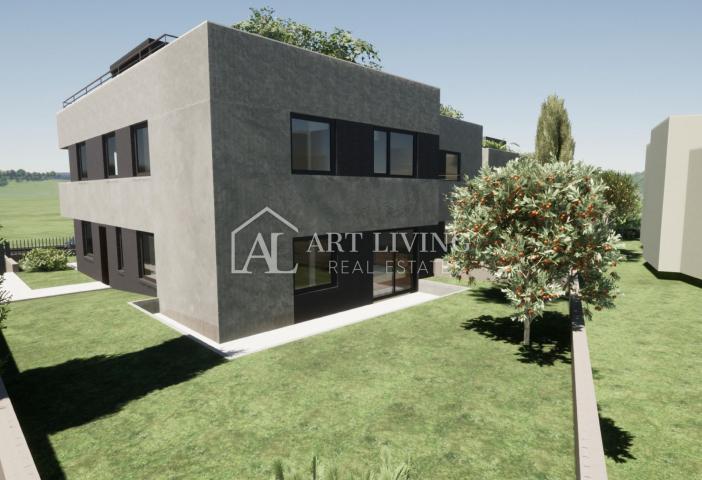 Istria, Poreč - modern three-room apartment on the ground floor - NEW BUILDING