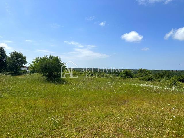 Istria, Umag - surroundings, attractive building plot with sea view