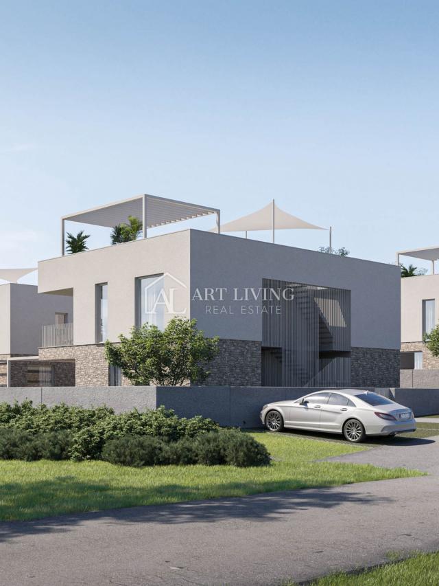 ISTRIEN, NOVIGRAD - UMGEBUNG - Moderne und attraktive Wohnung mit Dachterrasse, nur 300 m vom Meer e