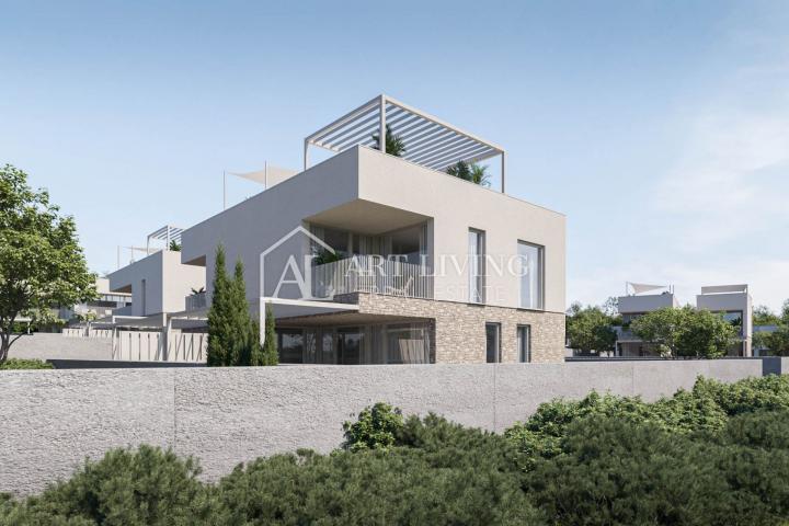 ISTRIEN, NOVIGRAD - UMGEBUNG - Moderne und attraktive Wohnung mit Dachterrasse, nur 300 m vom Meer e