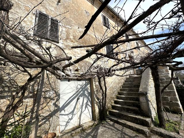 Istria, Grožnjan, surroundings - autochthonous Istrian stone house with 60,000 m2 of land