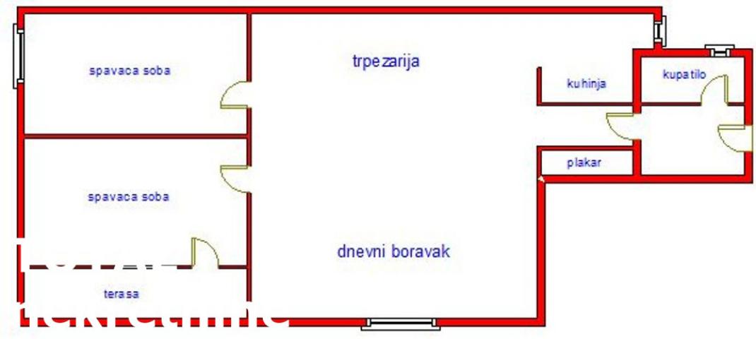 3 Trosoban stan NOVI SAD, 185400€