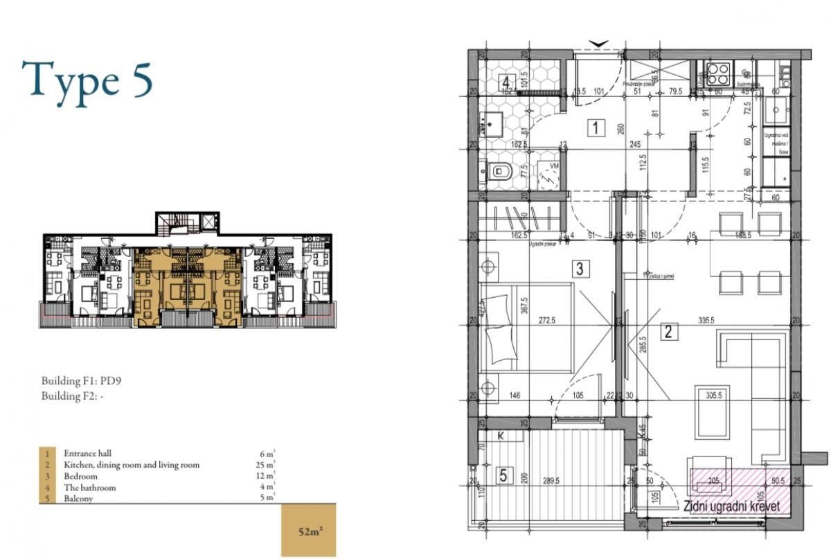 Huge complex of apartments by the sea, Kotor, Dobrota