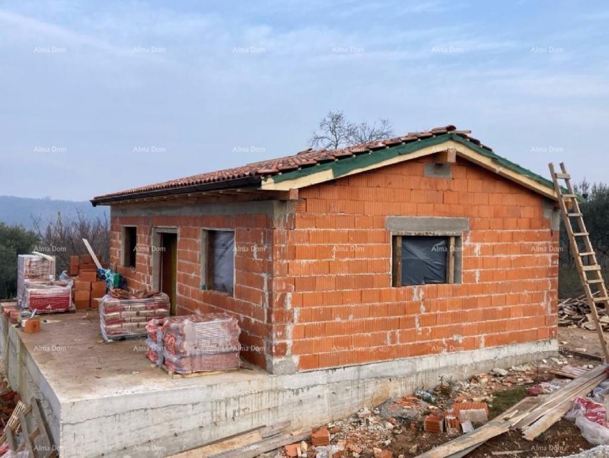 Haus Haus im Bau zu verkaufen, Zentralistrien, in der Nähe von Motovun