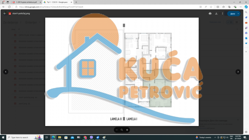 Lux novogradnja u blizini Čaira, 1. 5, 43 m2