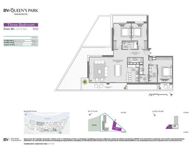 CETVOROSOBAN STAN - BW QUEENS PARK RESIDENCES