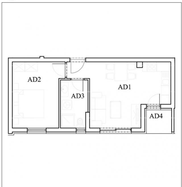 Wohnung Wohnung zum Verkauf in einem neuen Projekt in Štinjan