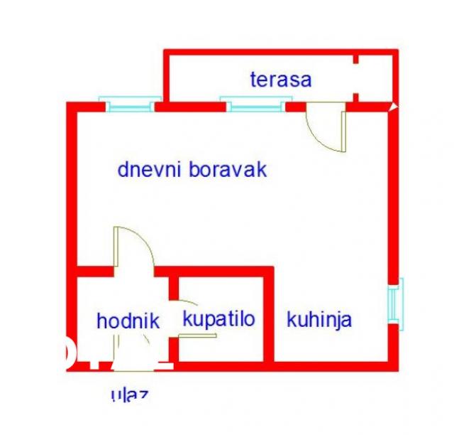 1. 5 Jednoiposoban stan NOVI SAD, 94760€