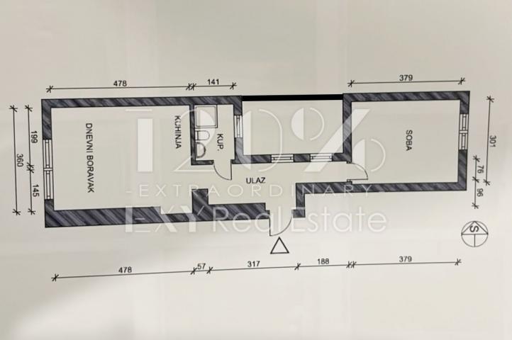 PRODAJA: Stan, Zagreb (Črnomerec), 1S+DB, 37. 00 m2