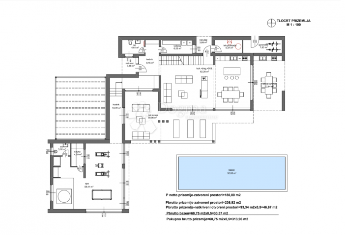 Grundstück Labin, 1.031m2