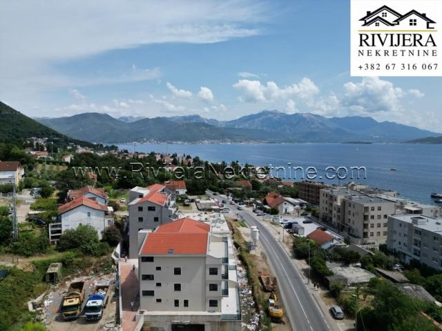 Novoizgrađeni stanovi sa pogledom na more Baosici Herceg Novi