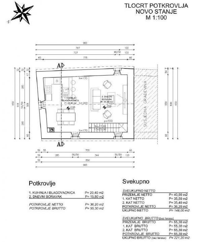 House House for sale for renovation, Labin