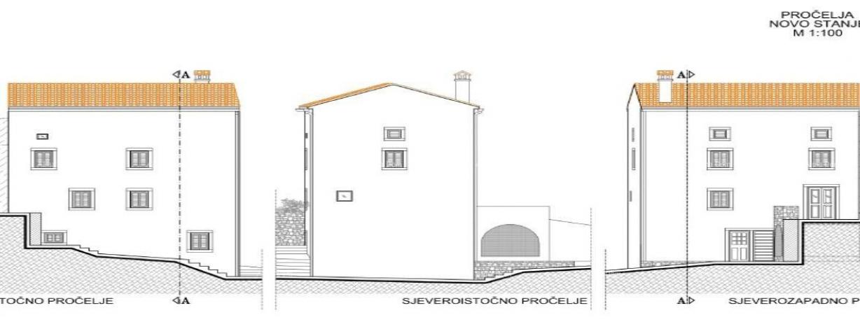 House House for sale for renovation, Labin