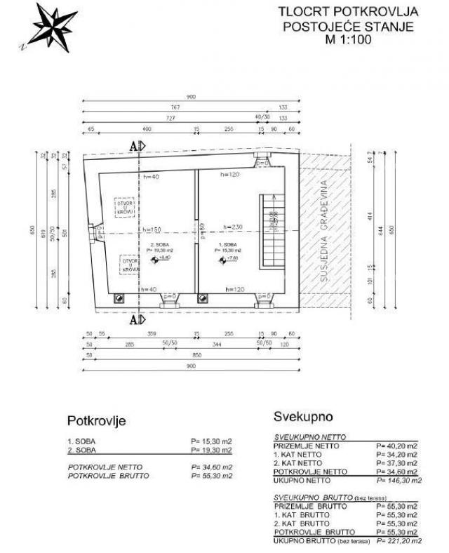 House House for sale for renovation, Labin