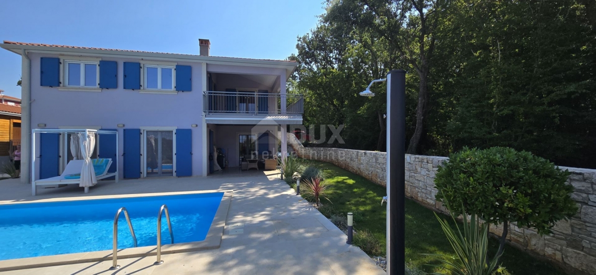 ISTRIEN, ROVINJ – Neu gebaute Villa mit Swimmingpool und zusätzlicher Wohnung, am Rande des Dorfes