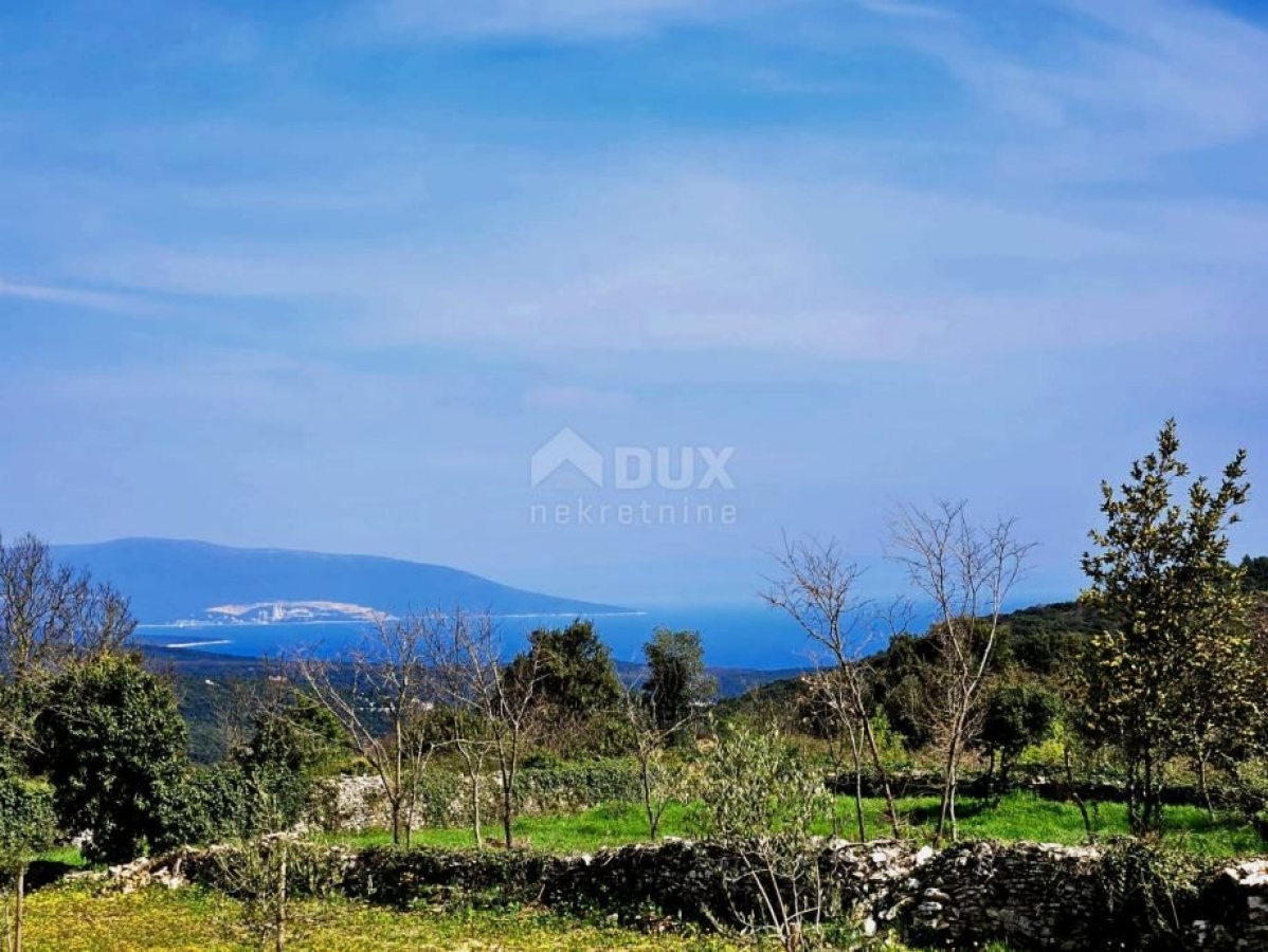 ISTRIA, KAVRAN - Building plot with building permit - SEA VIEW!!