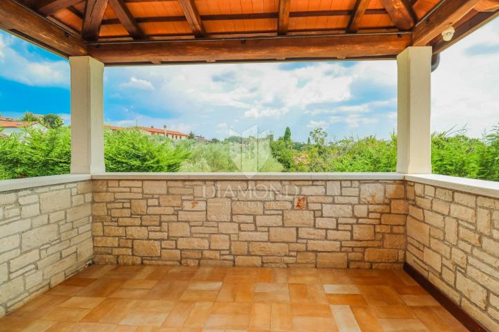 Exclusive! Brtonigla! Stone house with sea view and swimming pool!