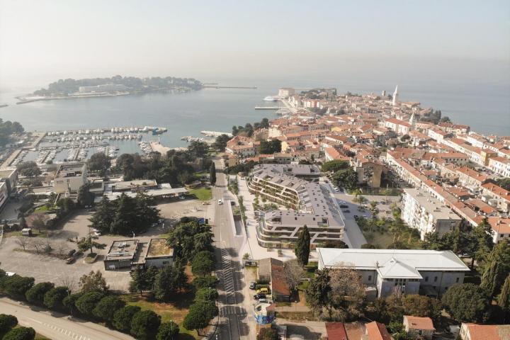 Poreč, La Mula, luksuzan trosoban dvoetažni Penthouse NKP 96 m2 NOVOGRADNJA