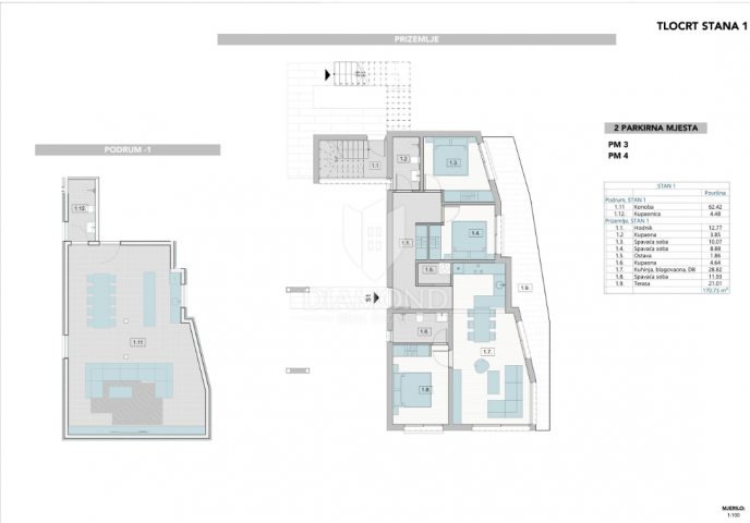 Stan/Apartman Krk, 170m2