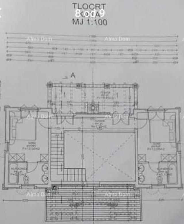 Građevinsko zemljište Prodaja građevinskog zemljišta sa građevinskom dozvolom i projektom, Pula!  Va