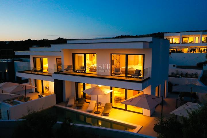 Otok Pag - ekskluzivna duplex villa 144m2, pogled na more