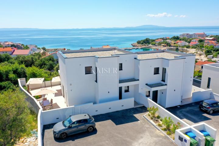 Otok Pag - ekskluzivna duplex villa 144m2, pogled na more