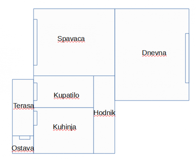 NOVI SAD - SAJAM - 63. 00 m2