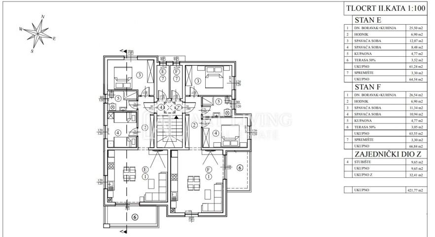 Istrien, Umag, Umgebung – moderne Wohnung in einem Neubau in toller Lage