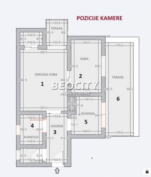 Voždovac, Vojvode Stepe, Gostivarska, 1. 5, 55m2, 149000EUR