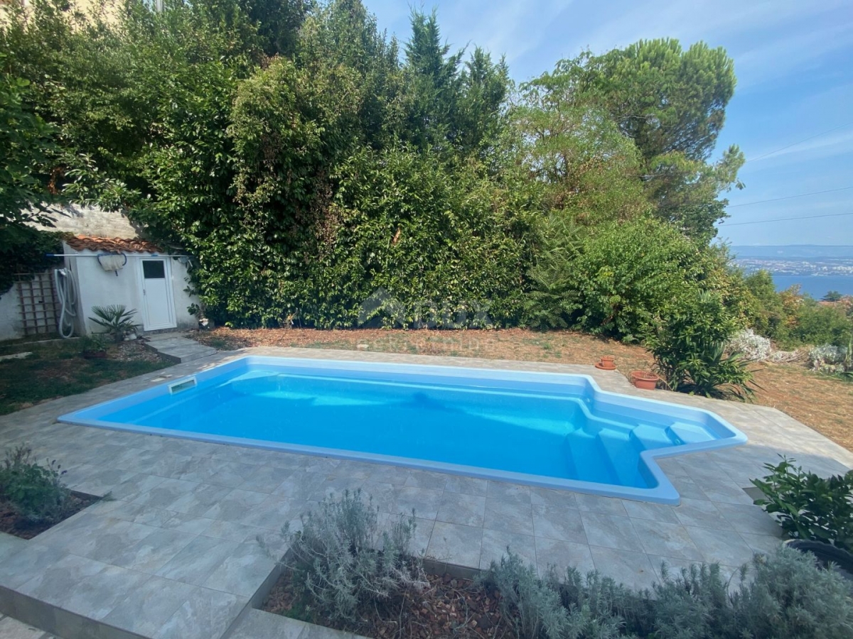 OPATIJA, IKA - Erdgeschosswohnung mit Pool und Meerblick! GELEGENHEIT!