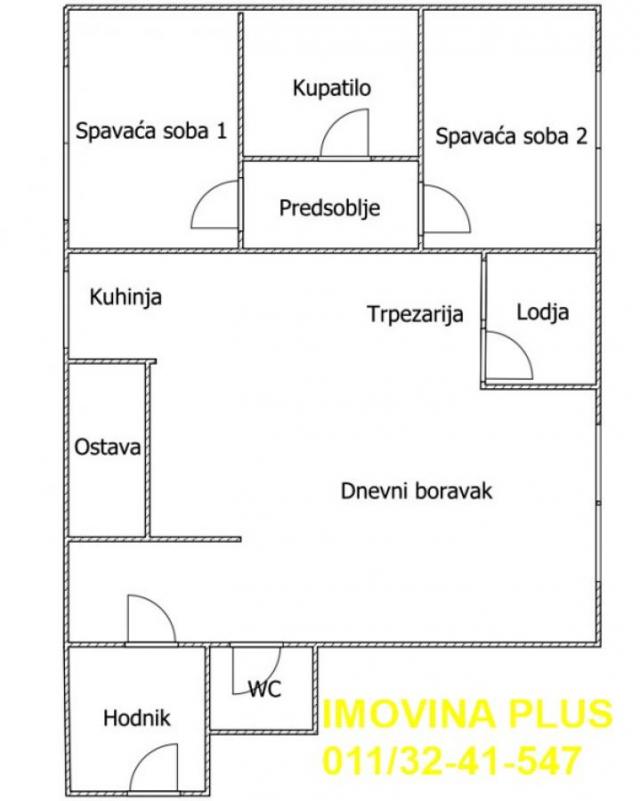 Zvezdara, Medaković 3 - Braće Srnić, 90m2