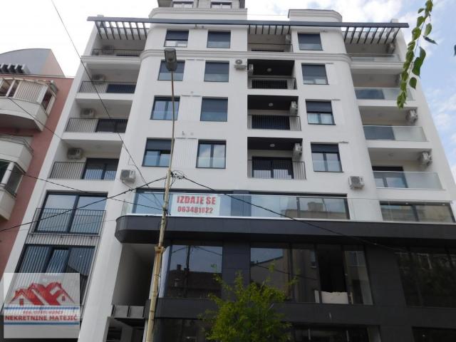 IZDAVANJE STAN CENTAR LUX NOVOGRADNJA 44M2, 2. SPRAT, PARKING-ZA POSLOVNI PROSTOR--370 EUR